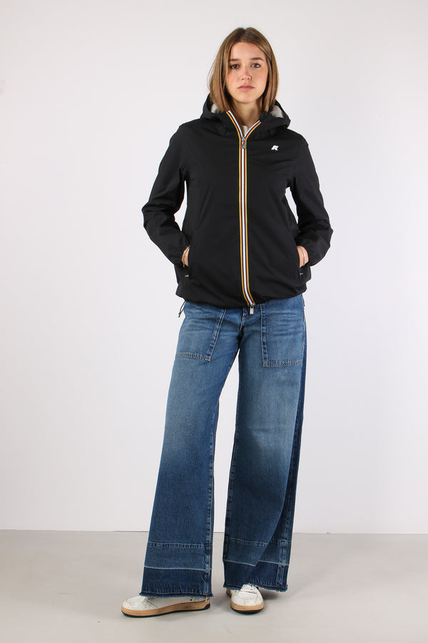 Giubbotto Medio Jersey Black Pure