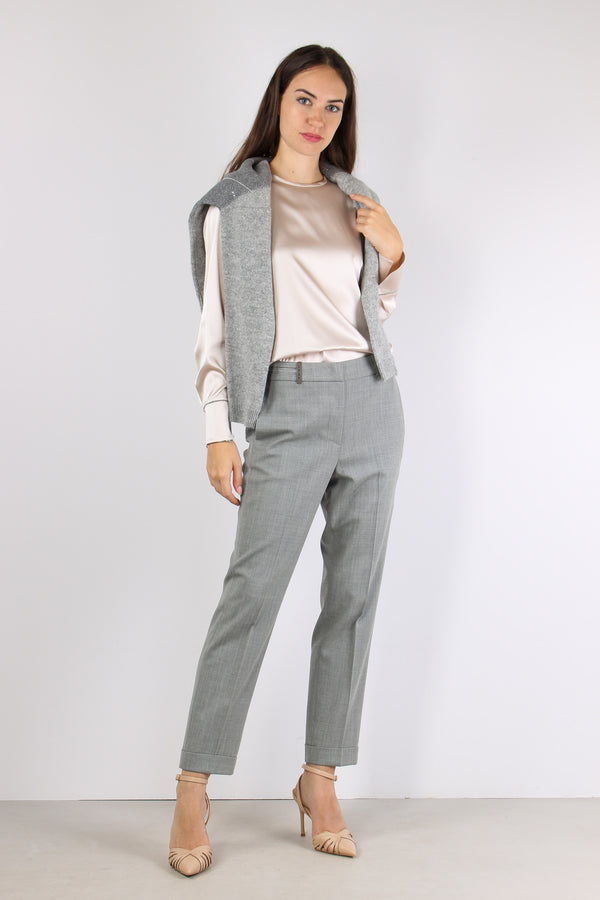 Pantalone Banda Monile Grigio