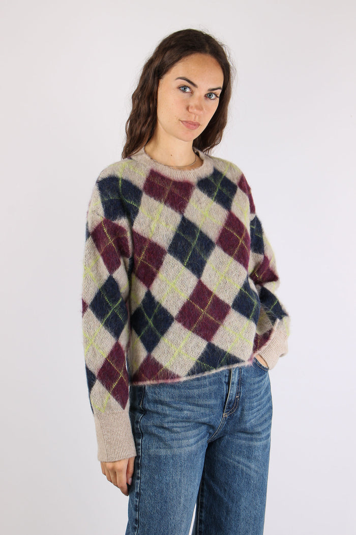 Maglia Losanghe Mandorla-7
