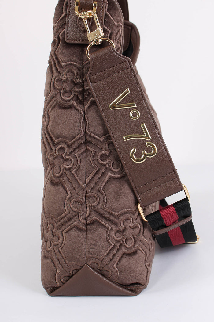 Cate Hobo Velluto Jacquard Taupe/multicolor-7