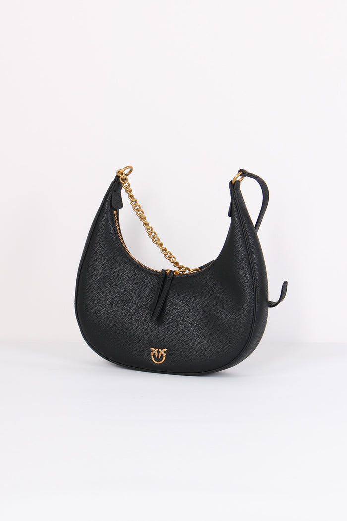 Borsa Hobo Classic Nero/antique Gold-5