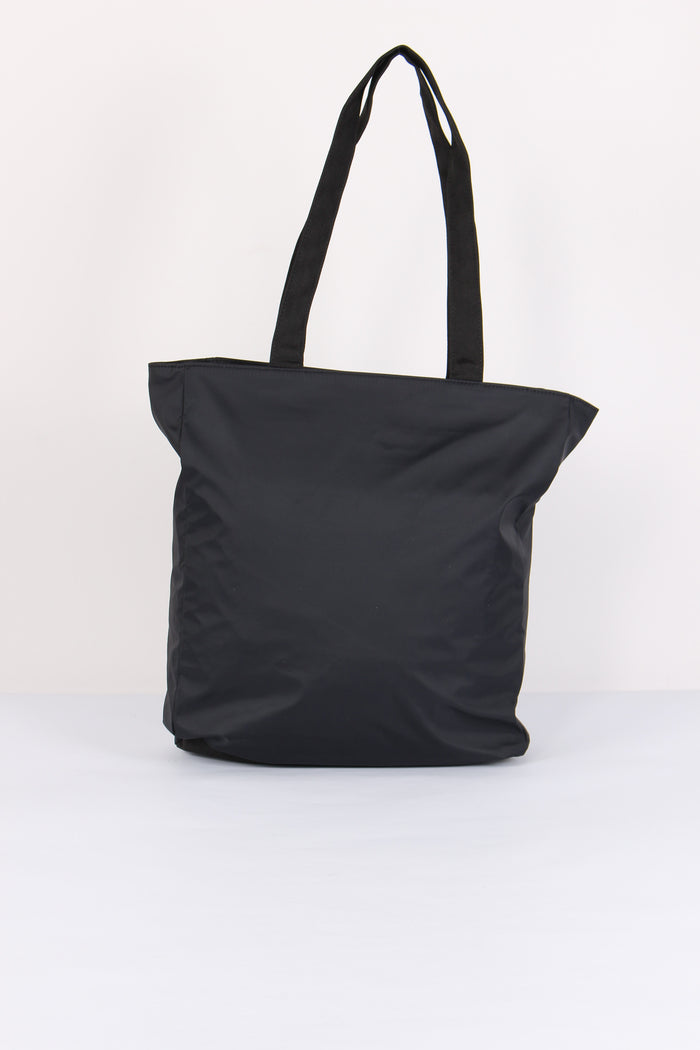 Shopping Verticale Nylon Black Pure-3