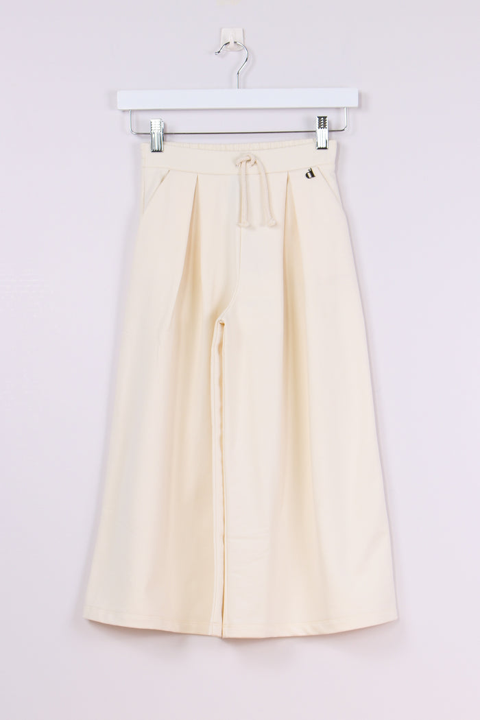 Pantalone Coulisse Palazzo Almond Milk