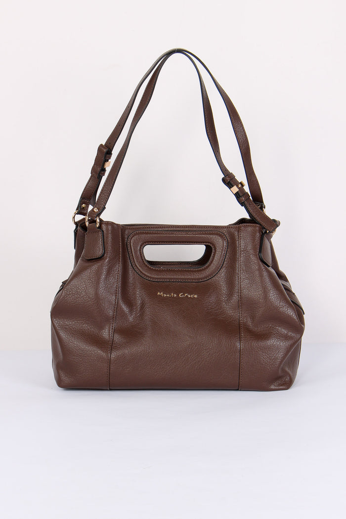 Shoulder Bag Inserto Strass Potting Soil