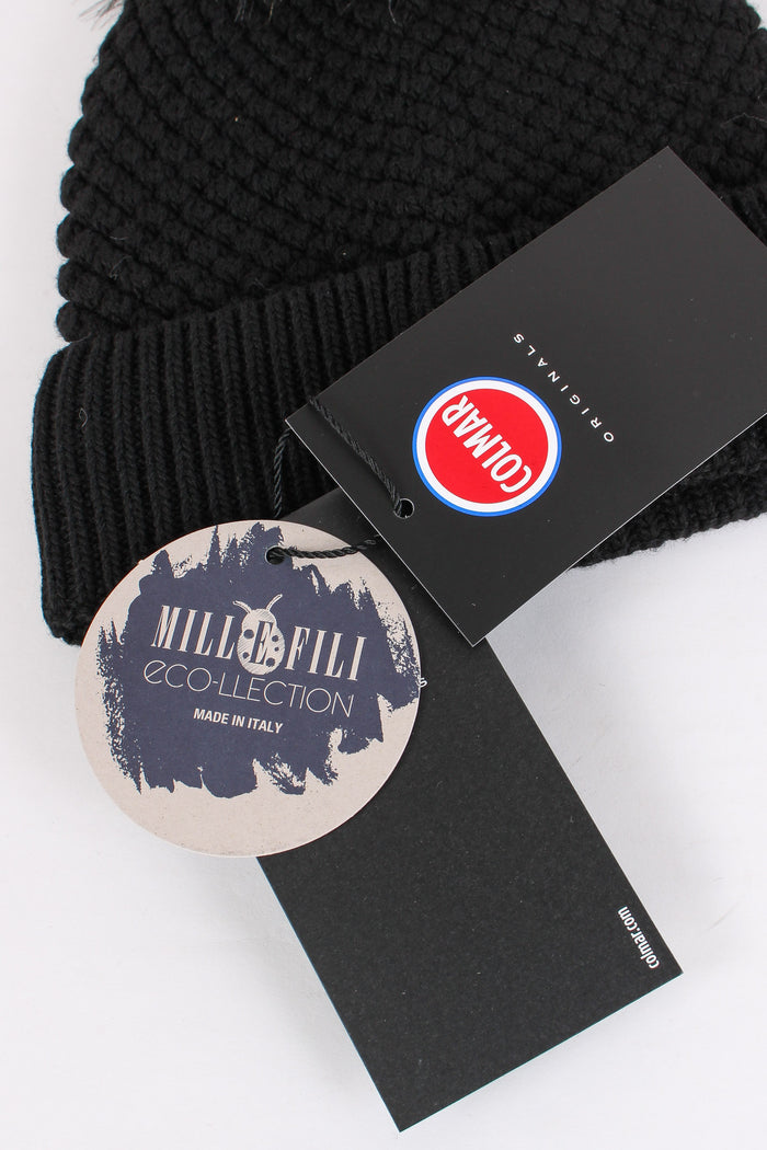 Cuffia Pon Pon Nero-4