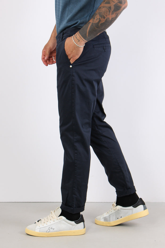 Tonno Pantalone Classico Blu-6