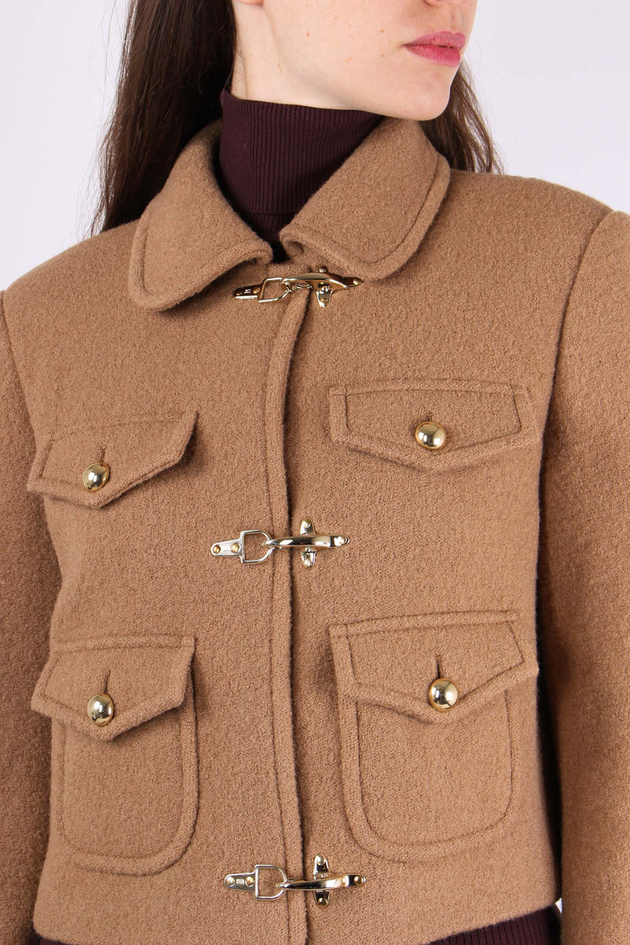 Giubbotto Corto Ganci Cammello-10