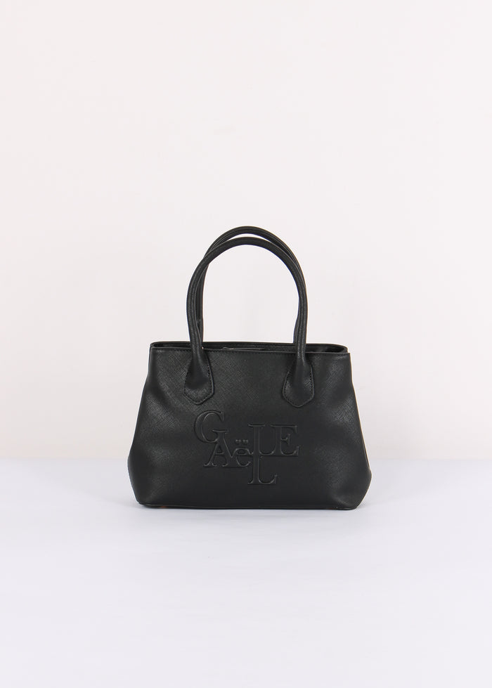 Shopping Saffiano Maxi Logo Nero