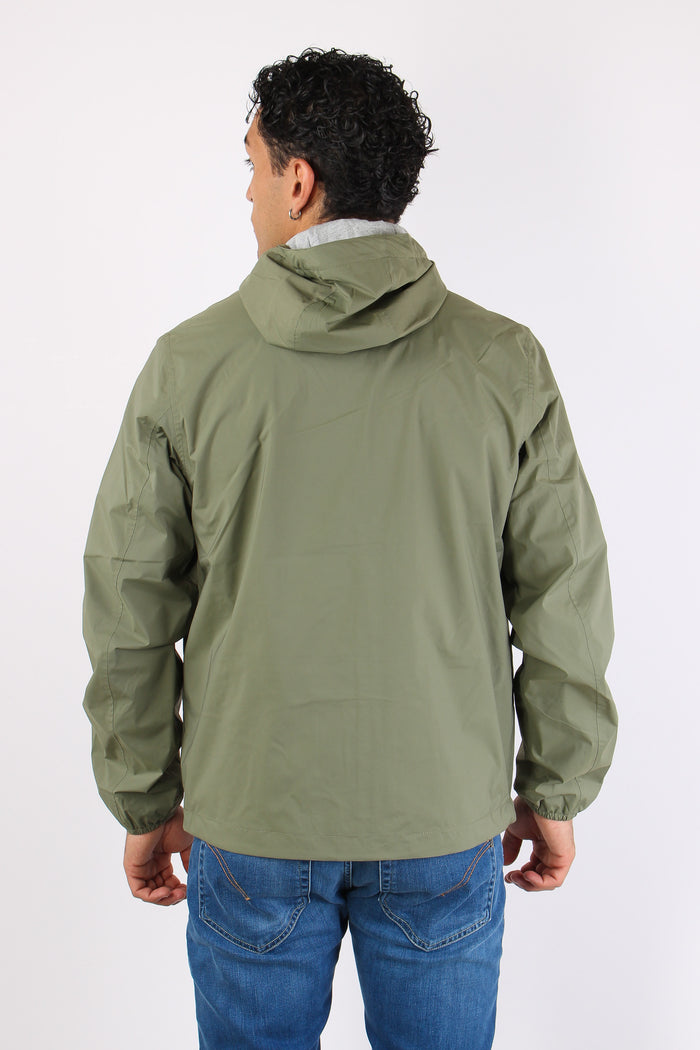 Giubbotto Cappuccio Stretch Green-4
