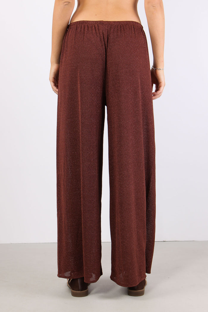 Pantalone Palazzo Lurex Moro-4