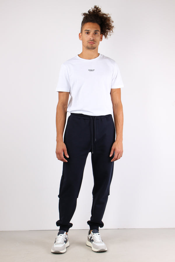 Pantalone Felpa Logo Blu