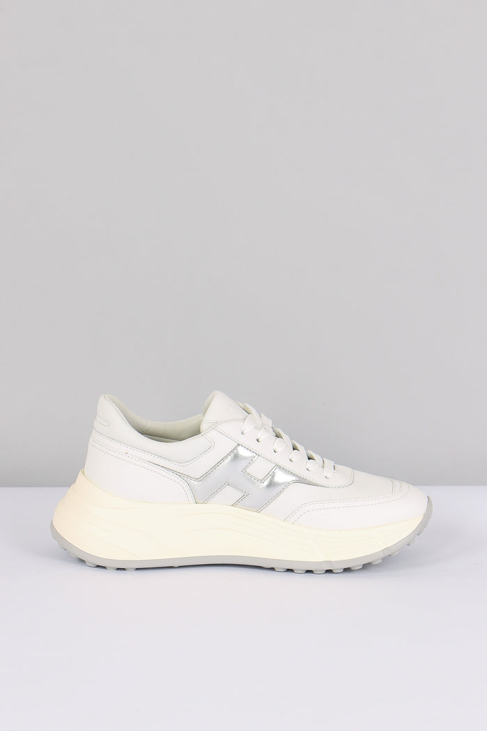 Sneaker Hi-fi Hyperlight Bianco/argento