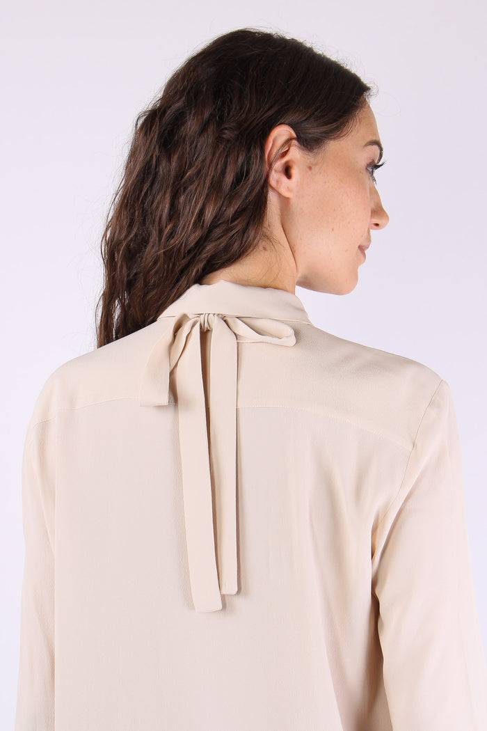 Mllorca Camicia Misto Seta Sabbia-8