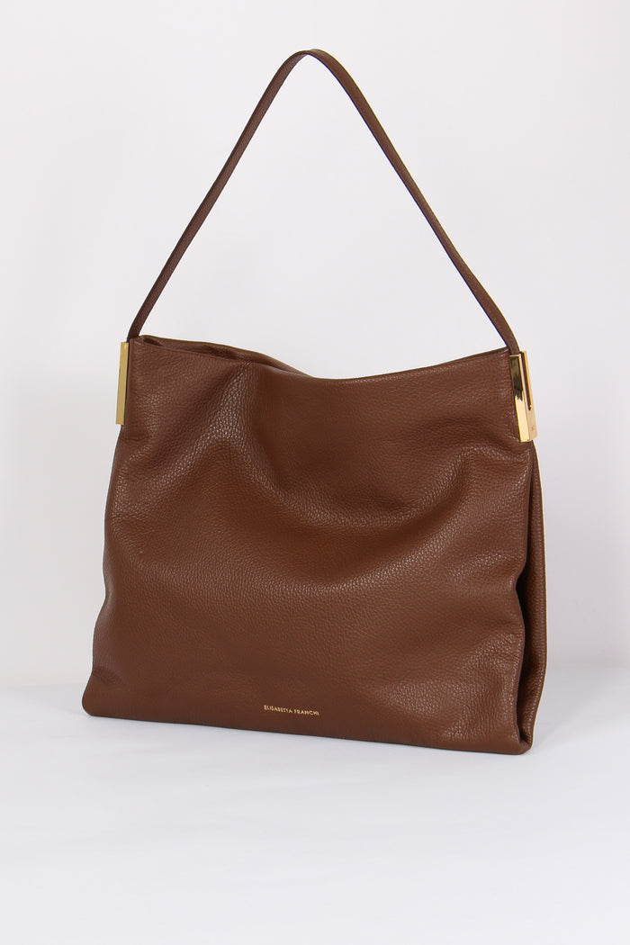 Borsa Pelle Piegata Coffee-9