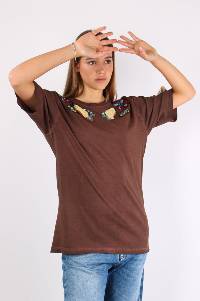 T-shirt Patch Ricami Unica-8