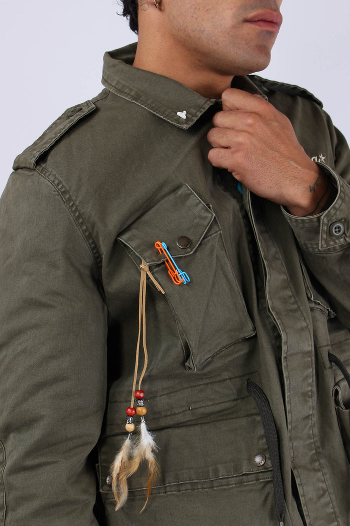Field Jacket Verde-8