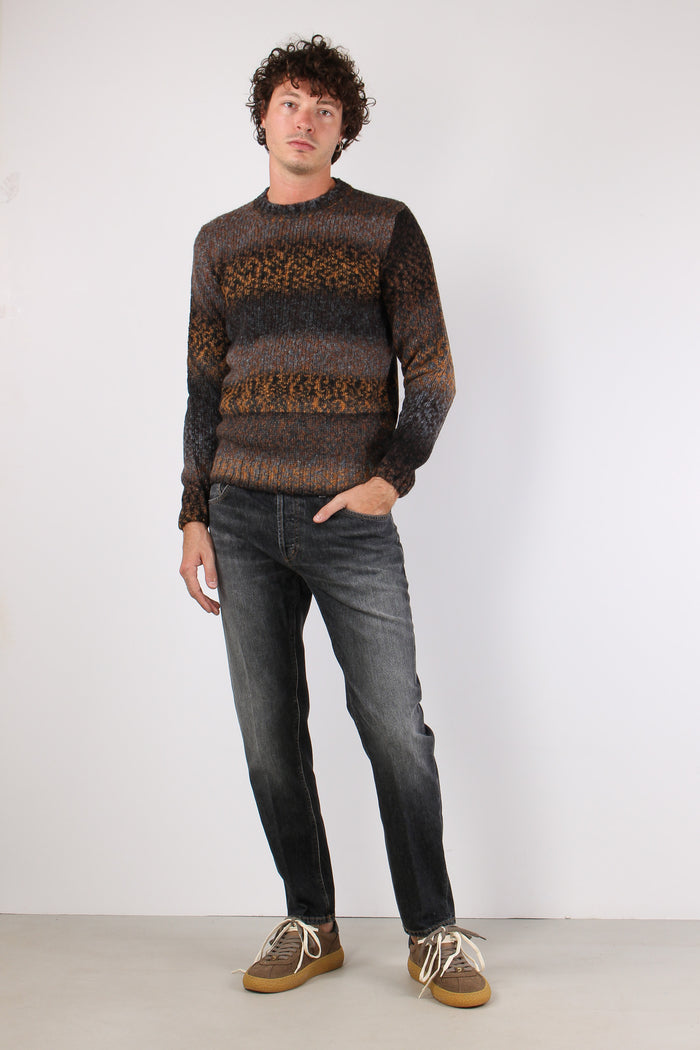Maglia Misto Lana Alpaca Camel-3