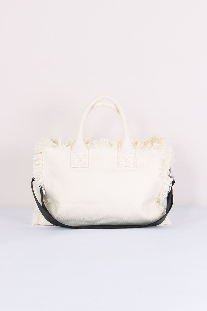 Shopping Media Frange Canvas Bianco-3