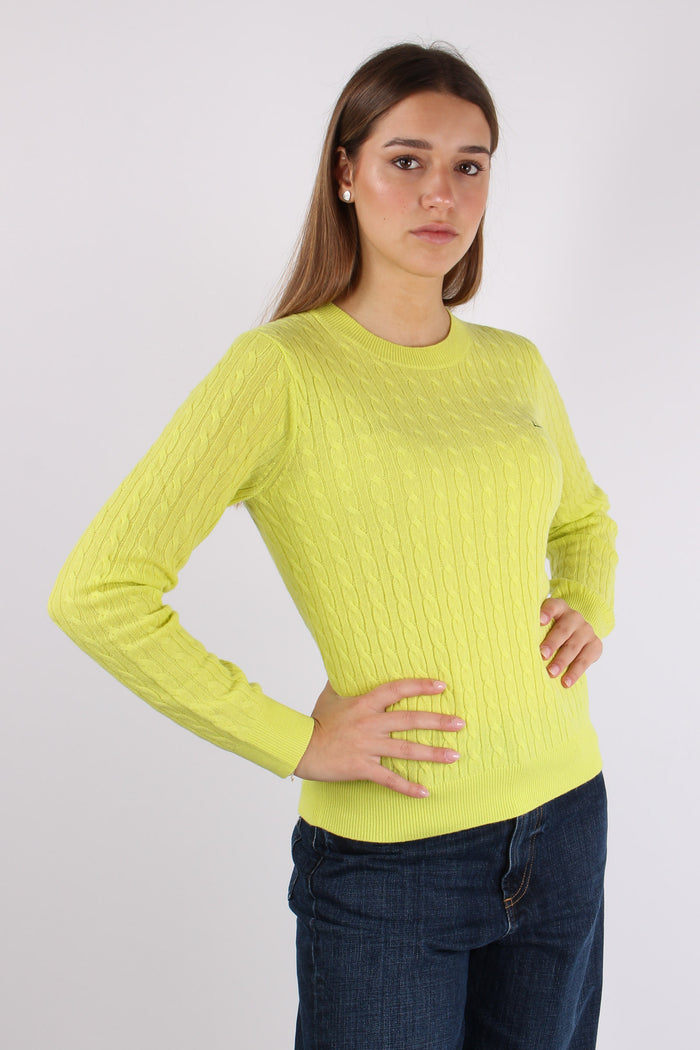 Girocollo Trecce Giallo-6