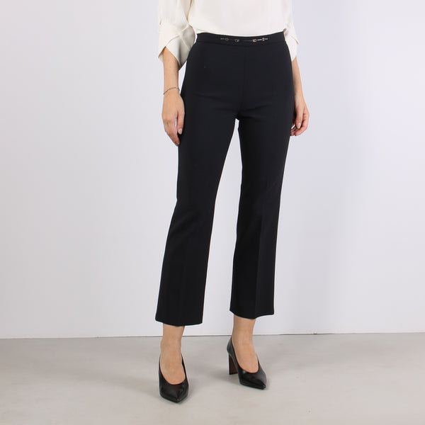 Pantalone Trombetta Nero-2