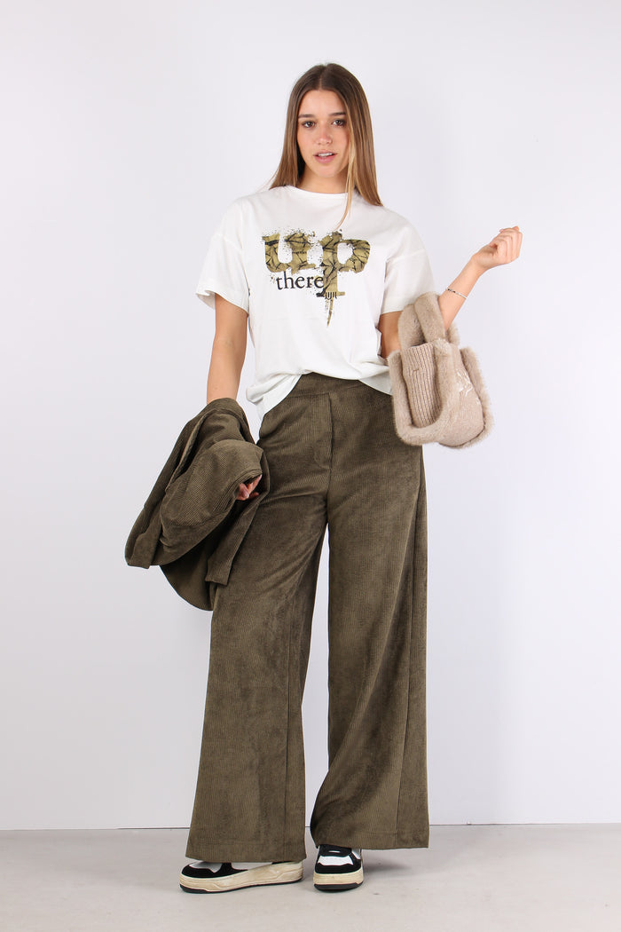 Pantalone Palazzo Largo Vellut Militare-6