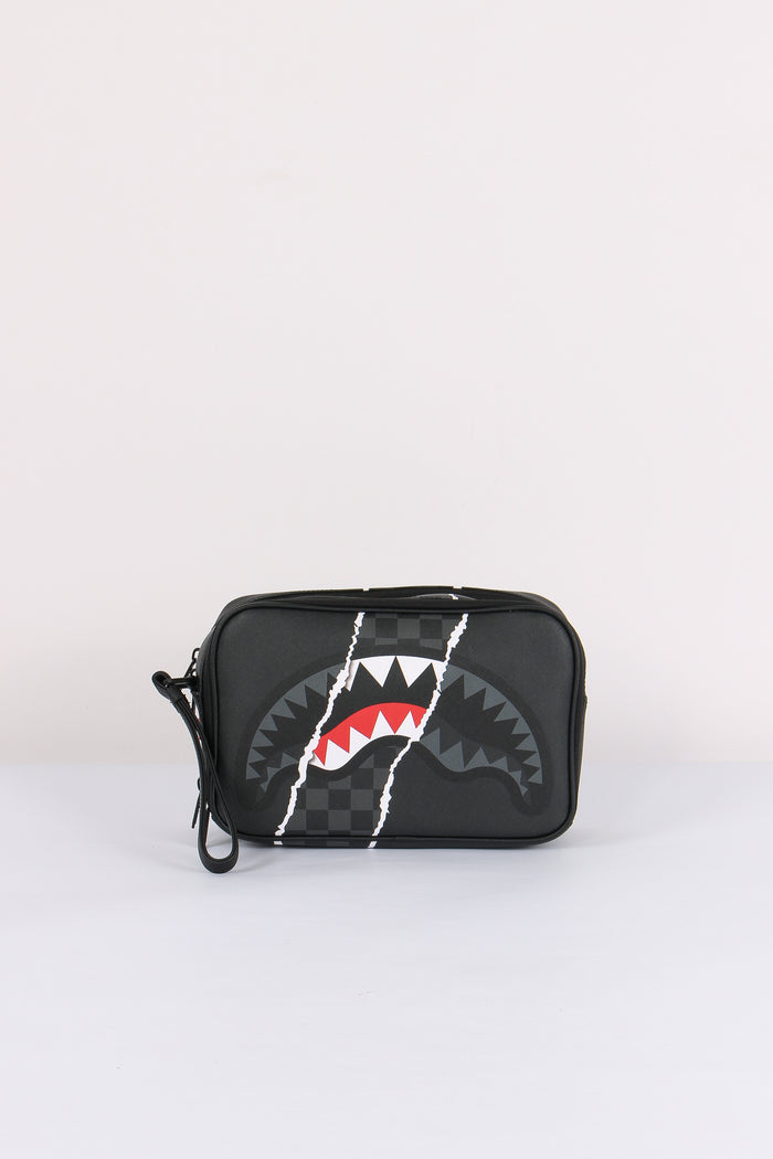 Pochette Center Rip Check Nero