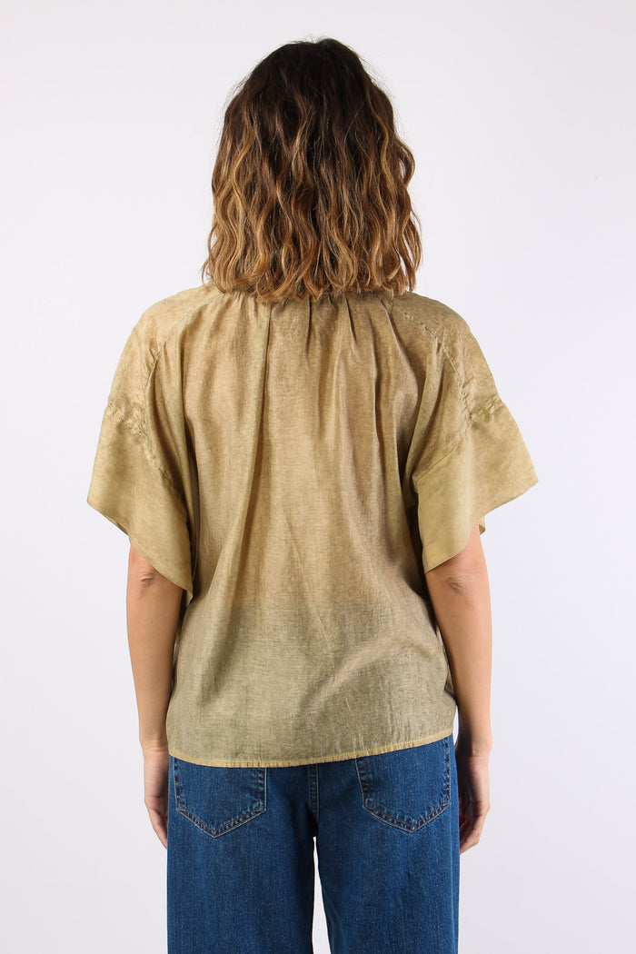 Camicia Over M/m Olio-4