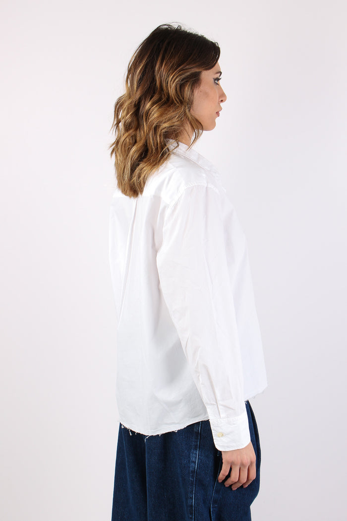 Camicia M/l Taglio Vivo White-7