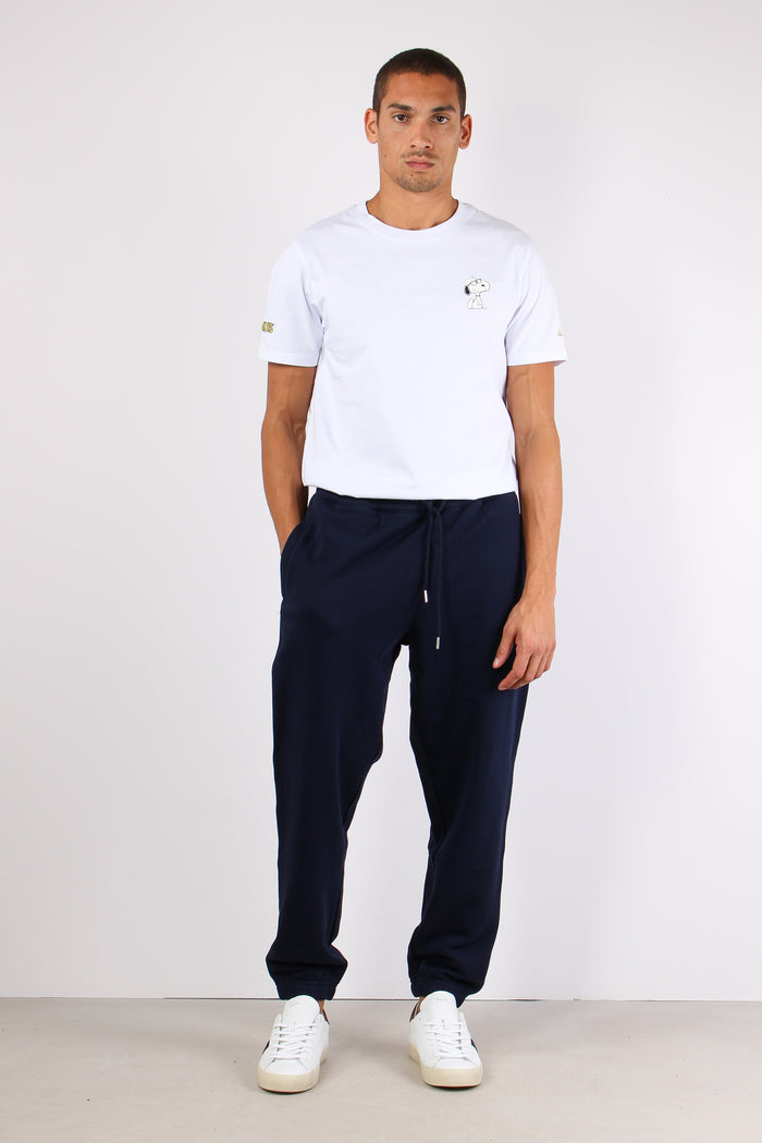 Pantalone Felpa Navy Blue-3
