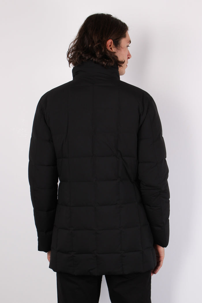 Cappotto Imbottito Nero-3