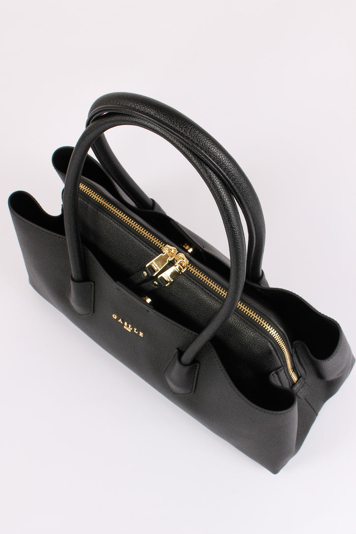 Maxi Shopping Asimmetrica Nero-4