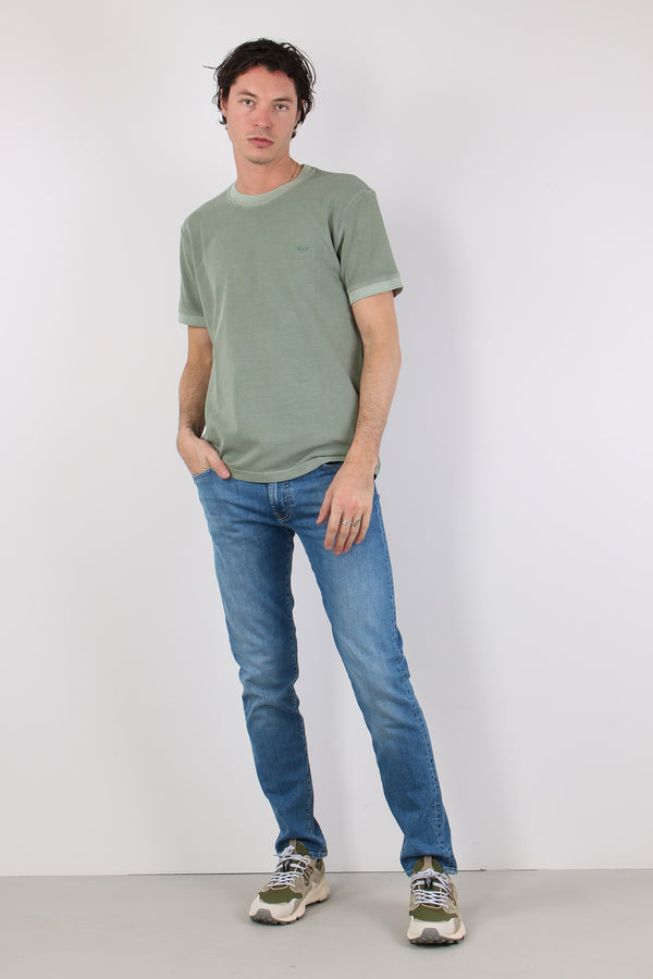 T-shirt Piquet Salvia-2