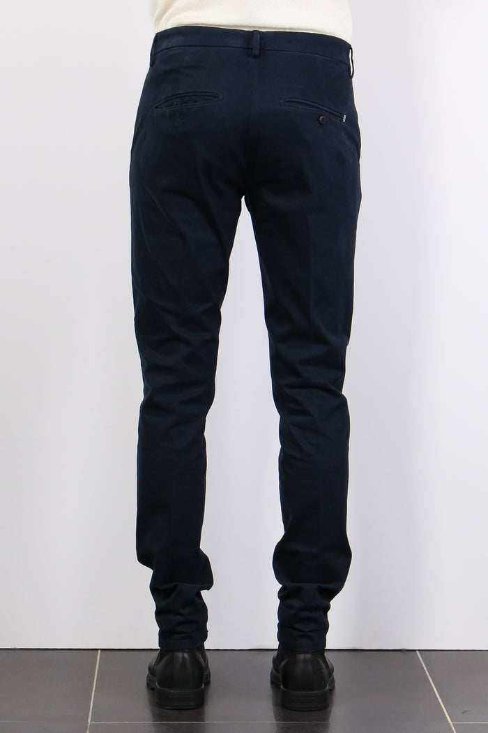 Gaubert Pantalone Gabardina Blu-3