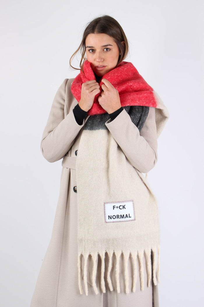 Sciarpa F*ck Normal Multicolor-5