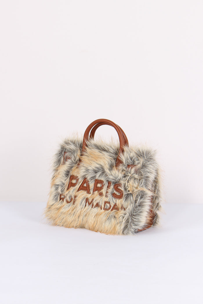 Mini Shopping Pelliccia Amber Fox-2