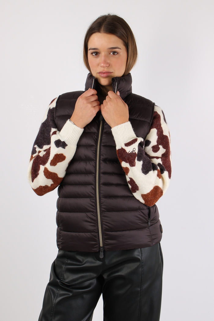 Lynn Gilet 100 Grammi Brown Black-9