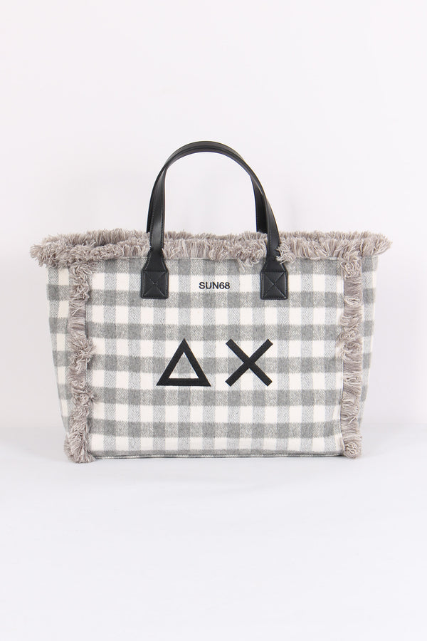 Shopping Media Check Grigio