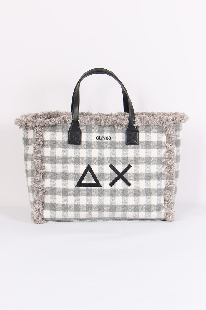 Shopping Media Check Grigio