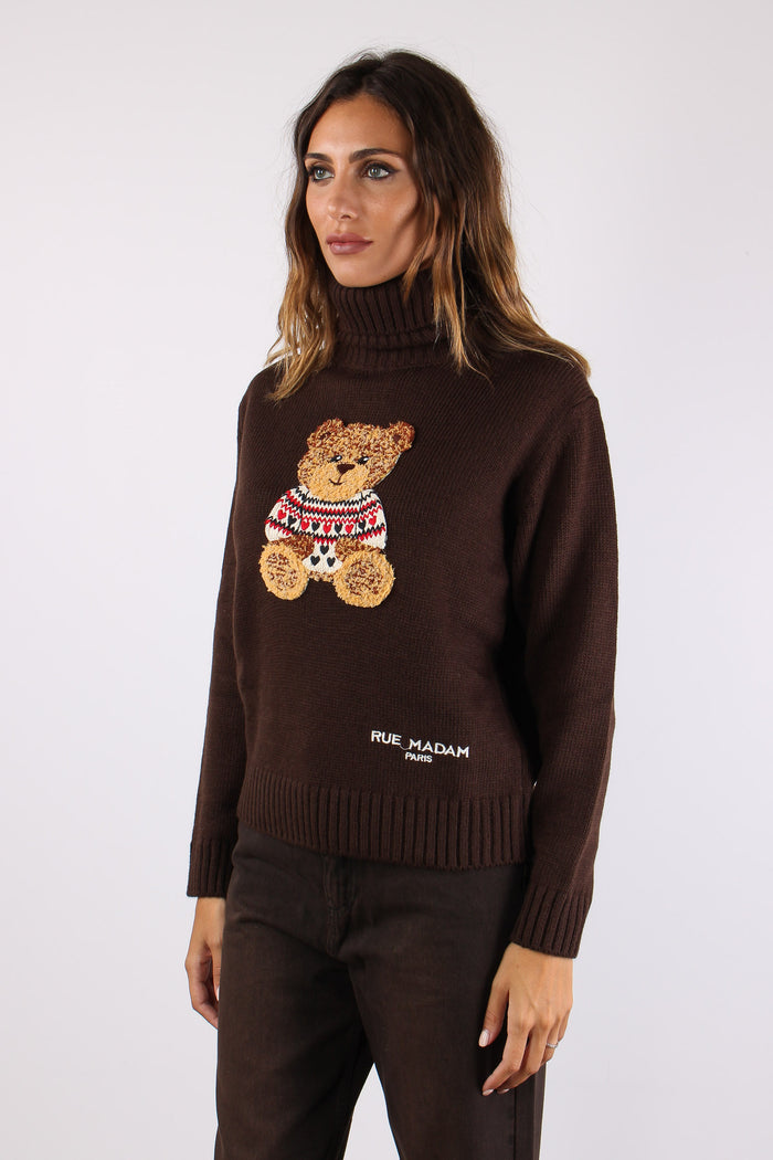 Collo Alto Orsetto Brown-3