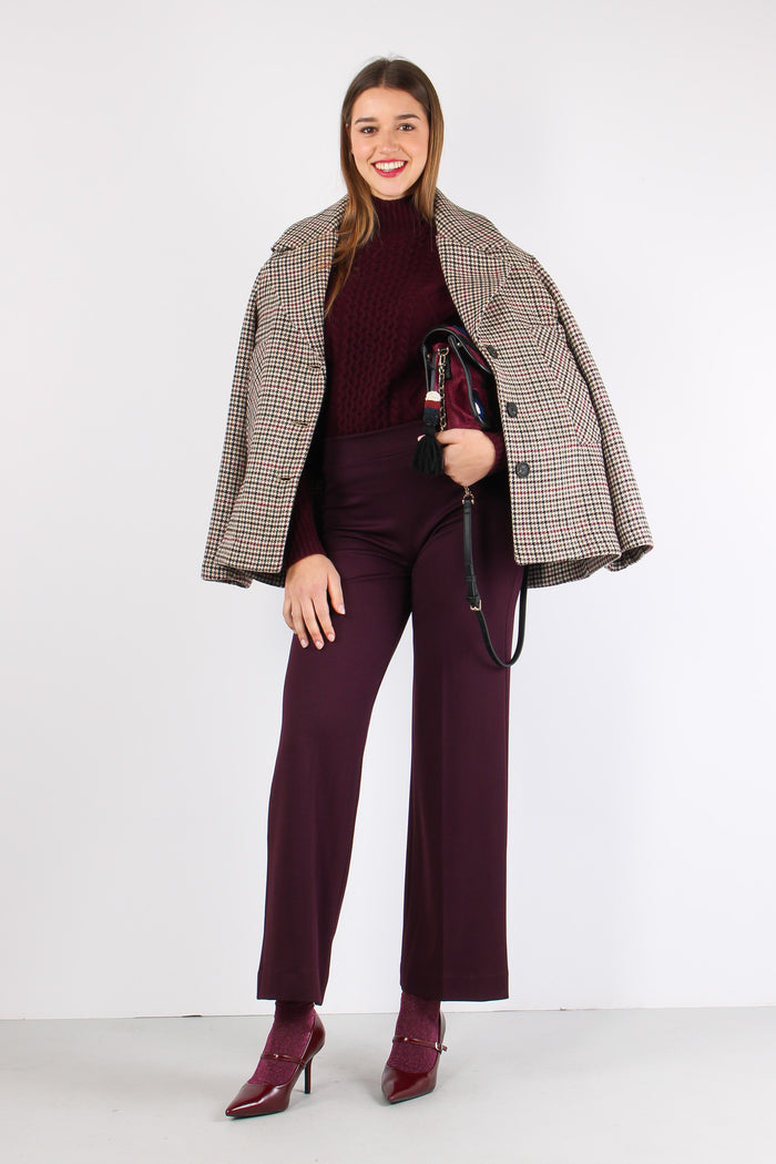 Pantalone Punto Milano Diagona Amarone-5