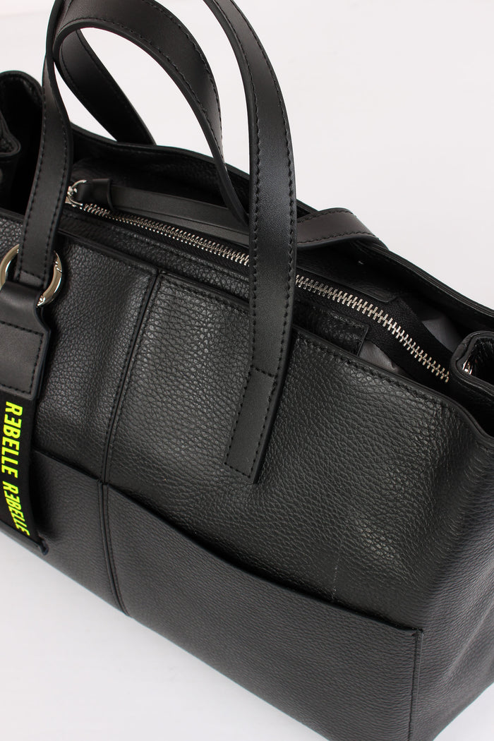 Alosa Shopping 2 Manici Tasche Black-5