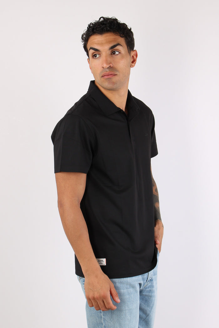 Polo Piquet Tecnica Nero-3