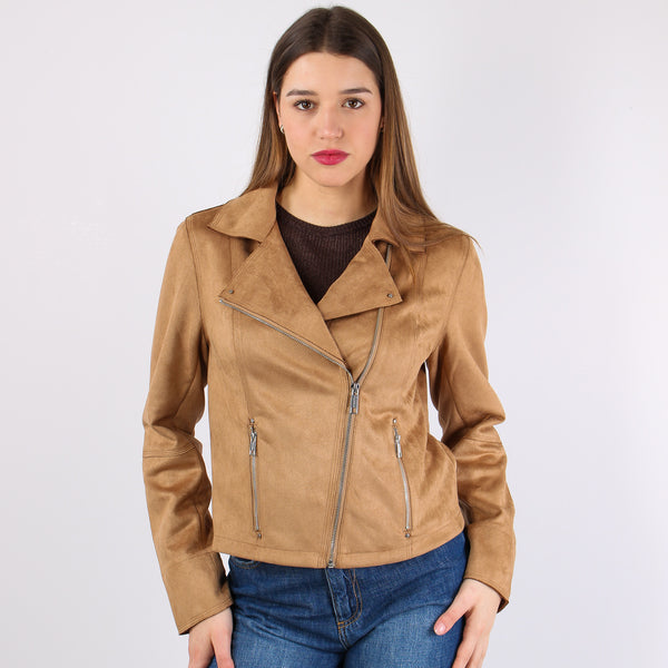 Chiodo Ecocamoscio Burlywood-2