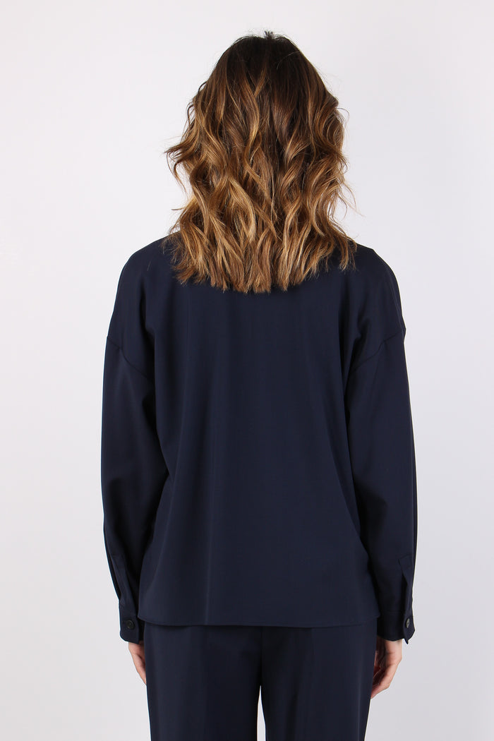 Wkdmulino Giacca Camicia Blu-5