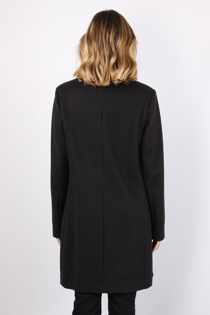 Cappotto Sfiancato Nero-3