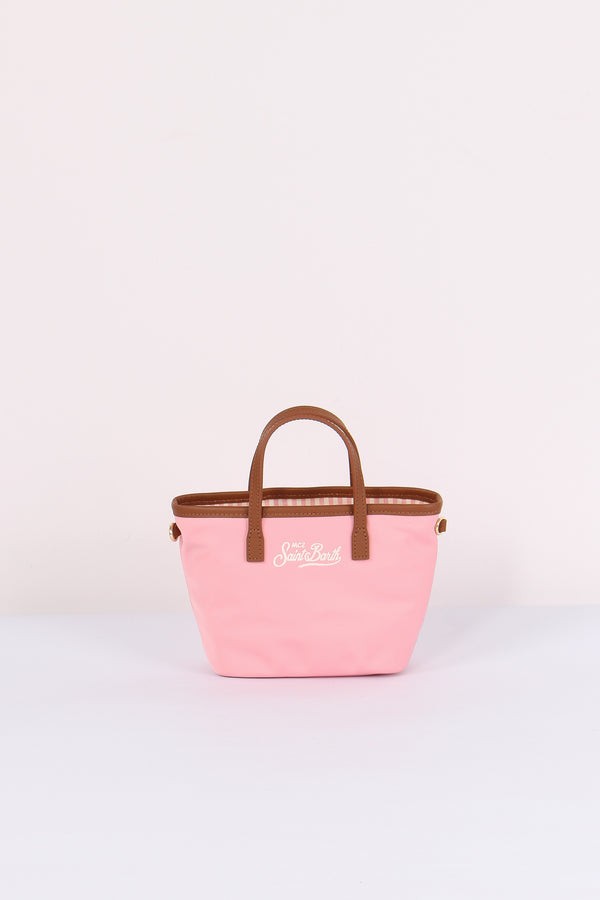 City Bag Mini Nylon Rosa