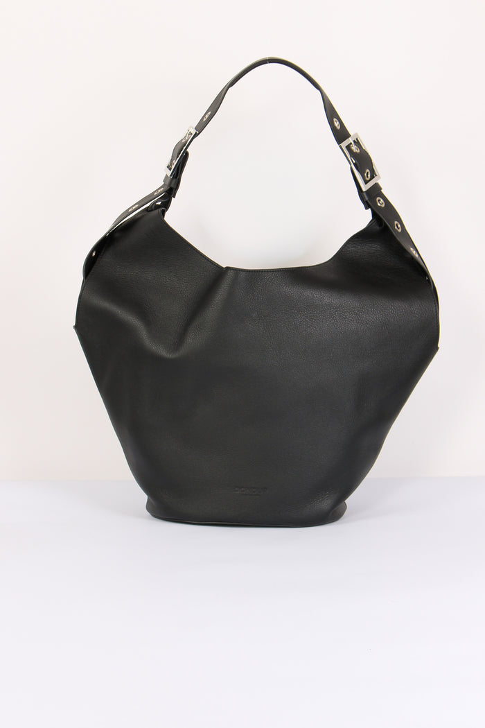 Hobo Pelle Nero-3