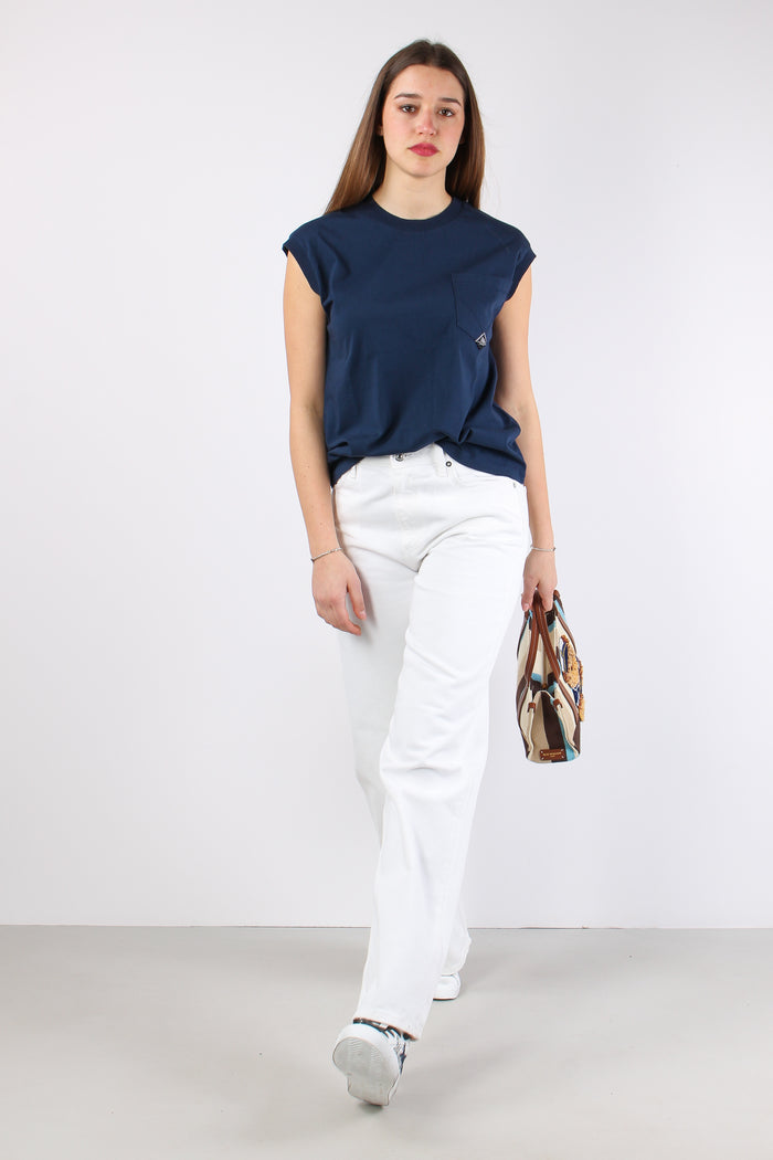 Denim Palazzo White-3