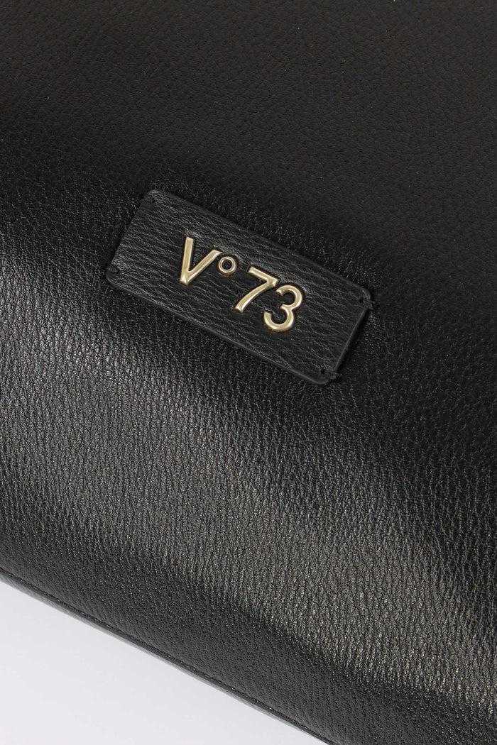 Amber Mazzaluna Ciondolo Oro Nero-8