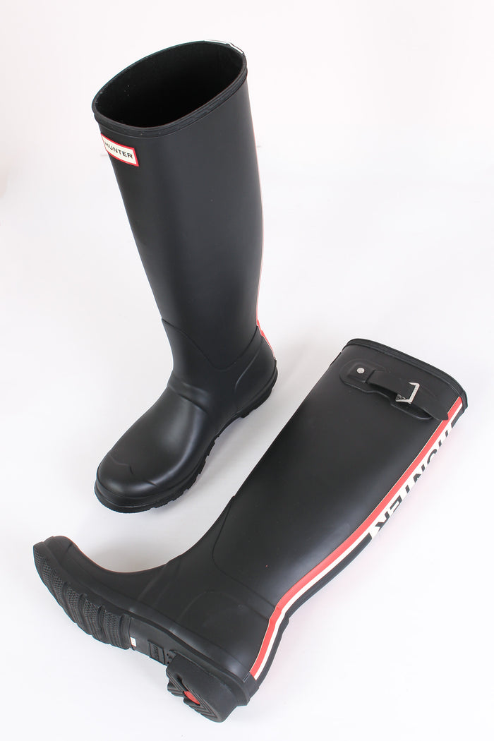 Original Tall Tricolor Boot Black-6
